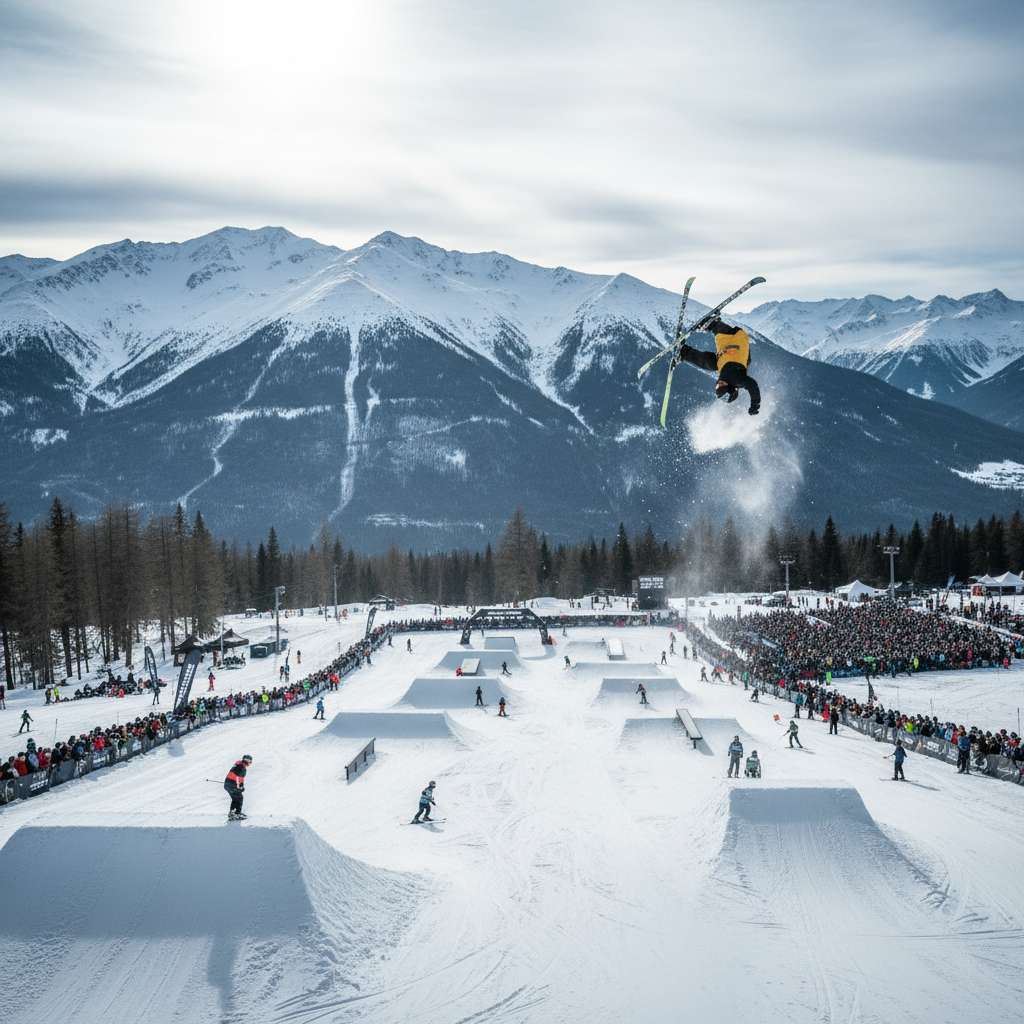 Winter sport community event in Pakistan